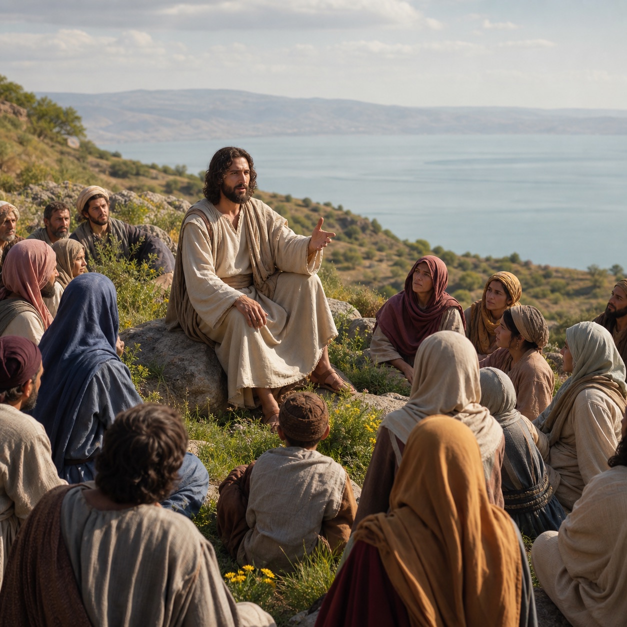 Sermon on the Mount scene